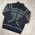 CP Company Jacquard Wool Fleece - Black